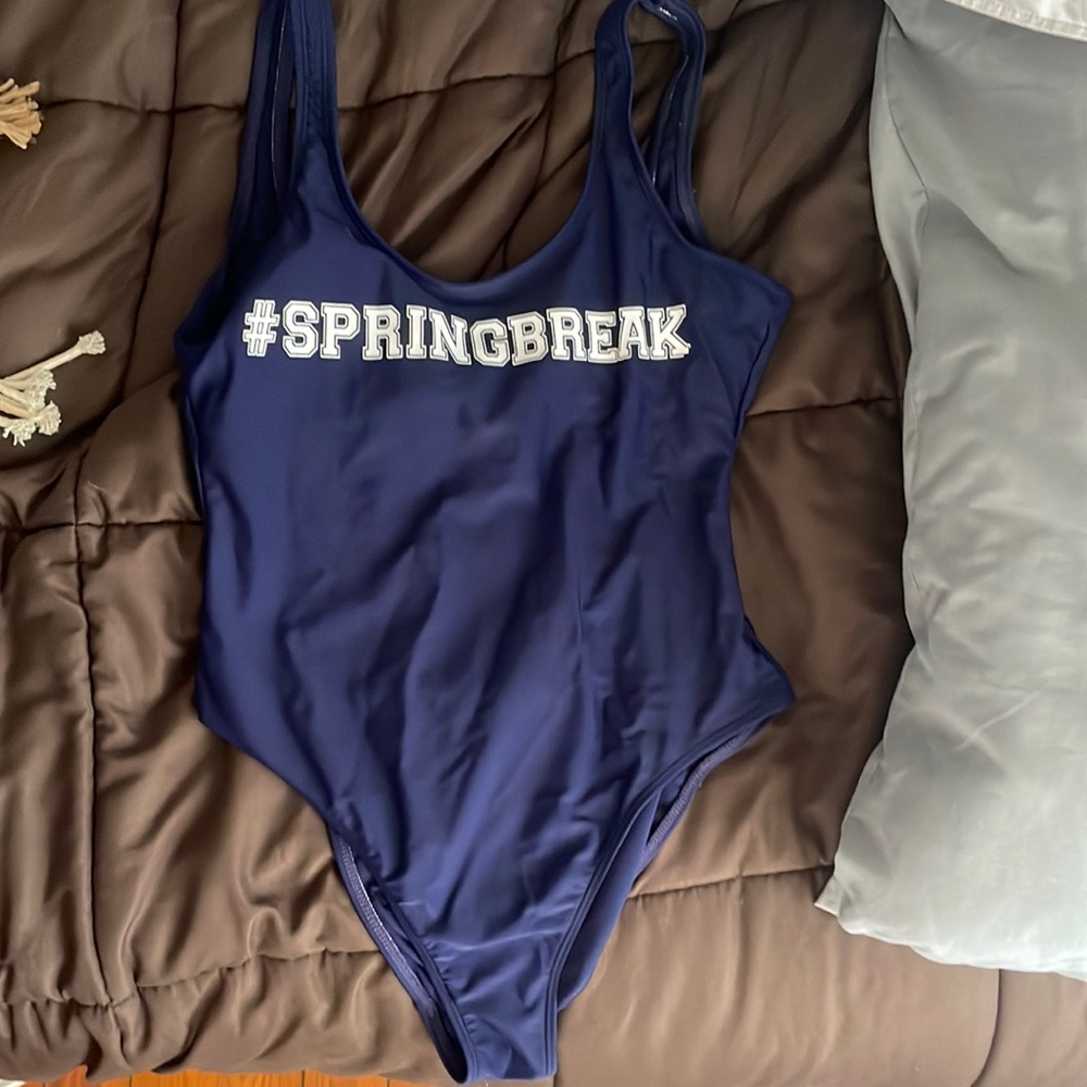 One piece #springbreak bathing suit